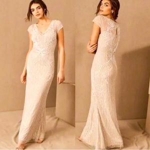 Anthropologie-BHLDN Beaded Sanders Dress